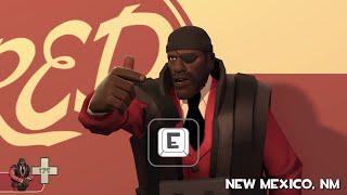 Demoman fails quick time event TF2 Animation