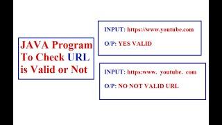 How to check URL is valid or not in javaandroid