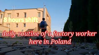 DAILY ROUTINE AS A FACTORY WORKER IN POLAND #OFW in Poland #poland #ofw #fyp #buhayofwPOLAND 103