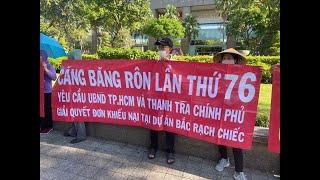 Cong dong cu dan Bac Rach Chiec Cang bang ron tai UBND HCM lan thu 76