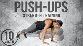 10 Minute Push-Up Progression Workout Beginner Strength Training