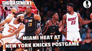 Miami Heat at New York Knicks Postgame Show  The Basement Sports Network