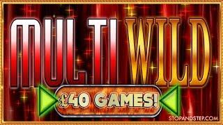 £40 BIG BETS Multi Wild MEGA SPINS