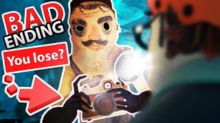 UNLOCKED SECRET BAD ENDING in HELLO NEIGHBOR 2? Super Creepy  Hello Neighbor 2 Alpha