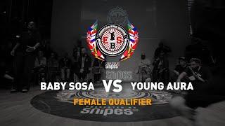 Baby Sosa vs Young Aura  Female Qualifier  EBS World Championship 2022
