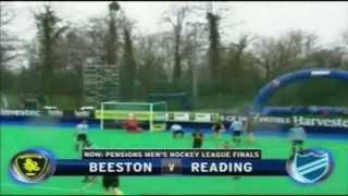 Beeston v Reading. Now Pensions Mens Hockey League 2013 Semi Final