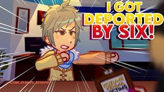 I got deported by six  Haikyuu  Gacha meme