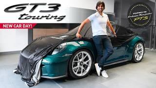 Dream Porsche Unlocked 911 GT3 Touring in PTS Green Over Tan