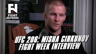 UFC 206 Misha Cirkunov Fight Week Interview with John Ramdeen