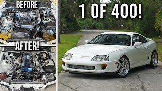 Building a Rare MK4 Toyota Supra in 10 Minutes