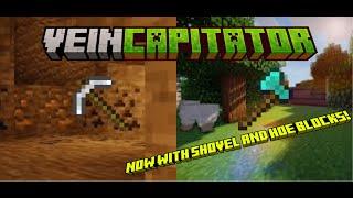 Edds Veincapitator Update Showcase - Minecraft Bedrock addon for 1.21 and above