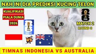 GARUDA SIAP BALAS DENDAM‼️INDONESIA VS AUSTRALIA - KUALIFIKASI PIALA DUNIA RONDE 3 - Prediksi kucing