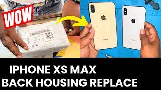 iPhone XS max Back Housing Replacement customer send me this iPhone From Bilaspur H.P BSAS 