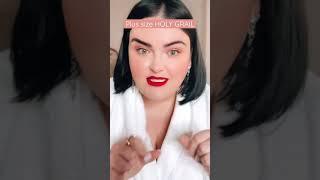 Perfect plus size robe try-on  terrycloth robe