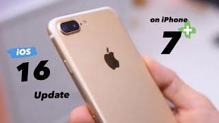 Install iOS 16 on iPhone 7plus Get ios 16 on iPhone 7 or 7 plus