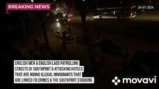 MASHALLAH. The English Men& Boys Have Snapped. Riots across  Southport as migrant hotels attacked