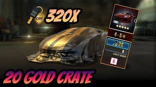 CSR Racing 2 ⭐4-5  Gold Crate  Spending 320 Gold Key