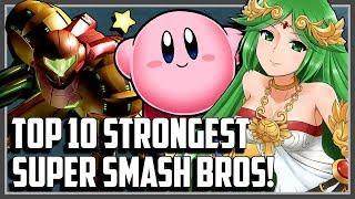 Top 10 Strongest Super Smash Bros Characters Canonically