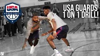 USA Basketball 1 on 1 Kyrie Jimmy DLo & More Go AT IT Team USA Guards Go Head To Head