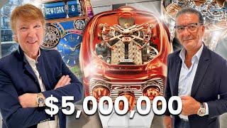 Jacob shows me $5MILLION of his watches