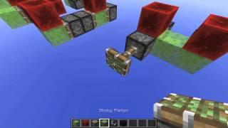 Minecraft - Slime Block Flying Machines