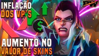 PÉSSIMA NOTÍCIA AUMENTO no VALOR dos VPs & RPs em Jogos da RIOT - SKINS CARÍSSIMAS no VALORANT