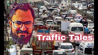 KARACHI TRAFFIC TALES  4K NATURE DRONE SHOTS.