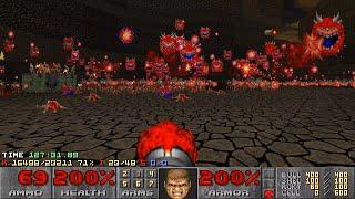 Doom II Okuplok Slaughter Map UV-Fast No Hit Run in 24520 TAS