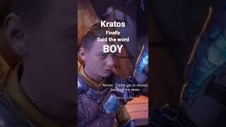 Kratos the most bada.s.s BOY you will ever hear-God of war ragnarok