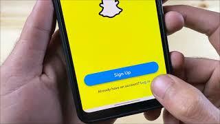 Snapchat ka purana account kaise khole  How To Open Old Snapchat id