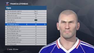 Zidane face pes 2017