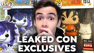 NEW Leaked C2E2 Funko Pop Exclusives One Piece Dragon Ball Z MHA Marvel