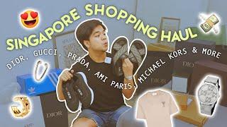 Singapore Shopping Haul Dior Gucci Prada Ami Paris & More  • Red Diaz