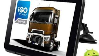 IGO Primo 2020 TRUCK EUROPE et MAROC  Navigateur GPS PROFESSIONNEL