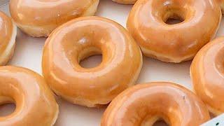 How To Make Krispy Kreme Original Glazed Donuts   Easy Donut Recipe 2023
