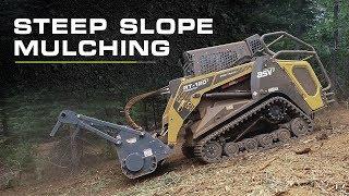 ASV RT-120 Forestry Steep Slope Mulching