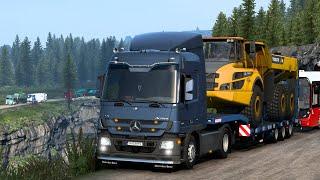 KİRKENES MADEN YOLU  GERÇEK TRAFİK  TOPRAK YOL  ETS 2 MP