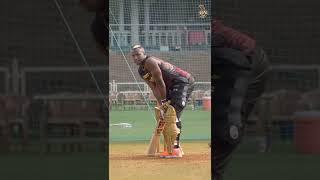 How Andre Russell reacts to his own six?  Knights In Action  KKR IPL 2022