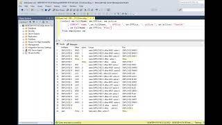 MS SSQL tutorial showing various ways to concatenate results.