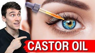 Castor Oil for Your Eyes Dry Eyes Eye Bags Eye Floaters Cataracts