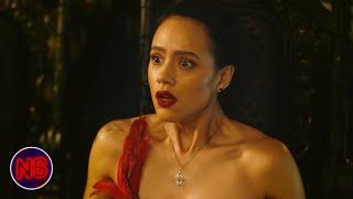 Nathalie Emmanuel Attends a Bloody Rehearsal Dinner  The Invitation 2022  Now Scaring