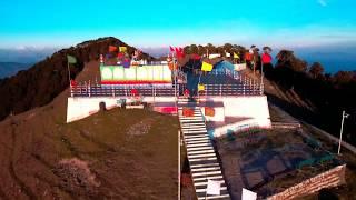 Shikari Devi Temple Janjehli Himachal Pradesh Drone Shots