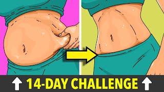 14-DAY BELLY TONE CHALLENGE ABS WORKOUT TO SHRINK STOMACH FAT