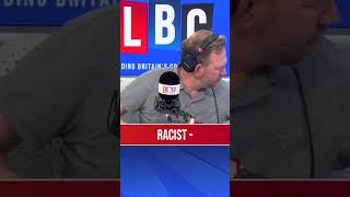 Caller brands Nigel Farage a stupid racist  LBC