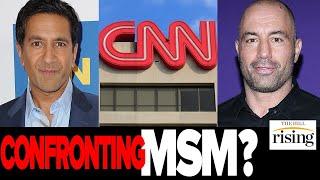 Joe Rogan CALLS OUT Dr. Sanjay Gupta To His Face For CNN Gleefully Lying About Taking Horse Dewormer