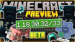 Minecraft Bedrock BETA & Preview   1.18.30.3233  WARDEN + ANCIENT CITY  Changelog 