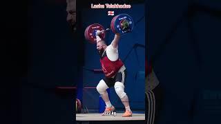 Lasha Talakhadze 222 kg  European championships #weightlifting #fitness #crossfit #gym #olympics