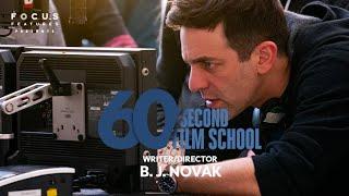 Vengeances B. J. Novak on Finding Comedy In Your Story  60 Second Film School