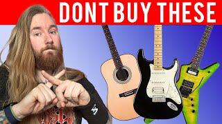 5 Guitars ALL Beginners MUST AVOID Heres Why