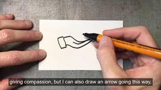 Visual Thinking Drawing Tutorial Lets draw giving